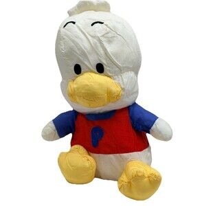 Vtg 1996 Sanrio Pekkle 13” Nylon Duck Plush Stuffed Animal Peckle Hello Kitty